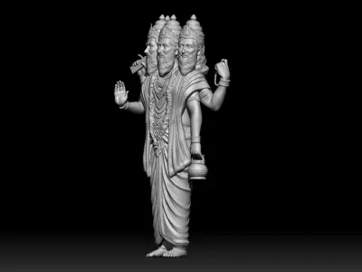 Lord Brahma 3D print model