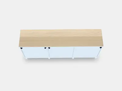 BESTA Storage combination with drawers 5 Low-poly 3D model