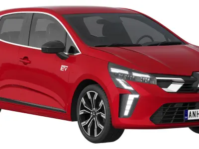 Mitsubishi Colt 2024 3D model