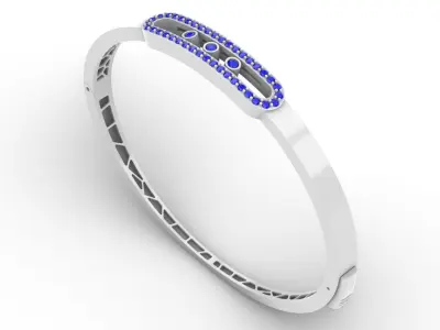 Jewelry Messika Move Bracelet Model M-04 Free 3D print model