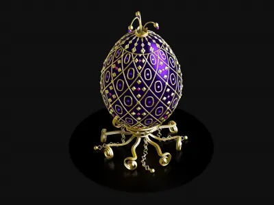 Egg FABERGE R8 3D model