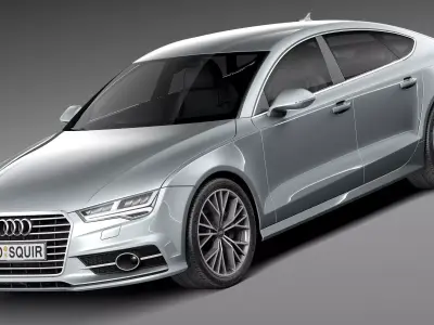 Audi A7 2015 3D model