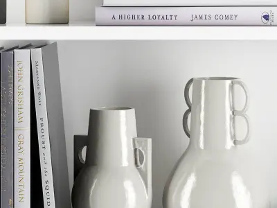 West Elm decoration 2 3D model