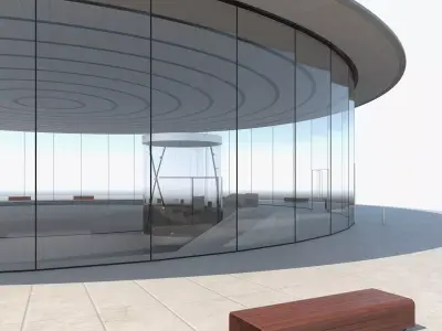 Steve Jobs Theater 3D model