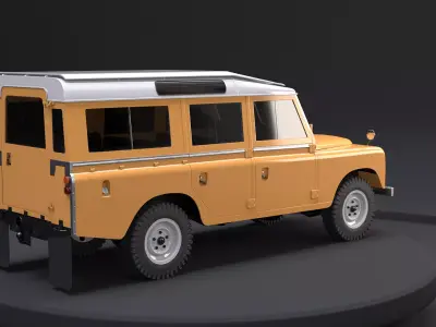 Land Rover Series III 3D model