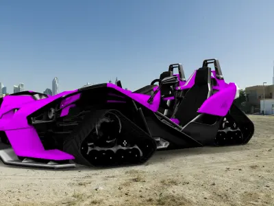 Polaris Slingshot 3D model