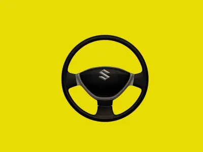 Suzuki Car Steering Wheel  3D model