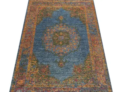 Rug Set 1564 3D model