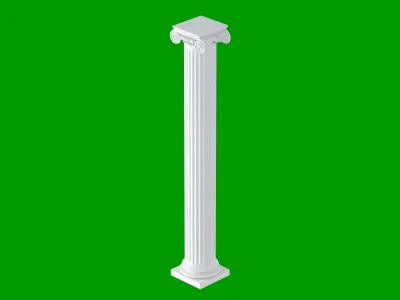 Roman Ionic 3D model
