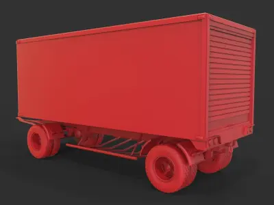 Trailer mod3 3D print model