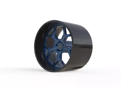 RUCCI FORGED Vegas WHEEL 3D PRINT MODEL  3D print model