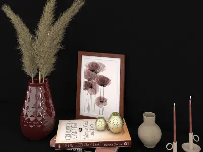 Decorative Set 01 3D model