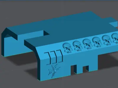 Templar Rhino Gun Armor Free  Free 3D model