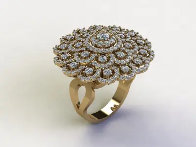 R229 new Asia design ring just release update 3D model