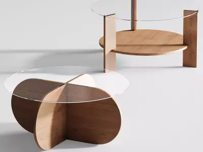 Table set 25 3D model