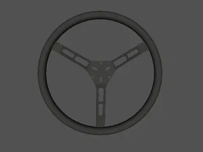 Volante Racer  Low-poly 3D model