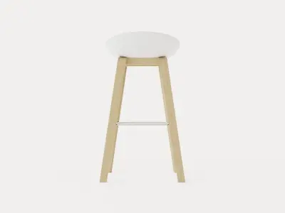 About A Stool 32 Low-poly 3D model