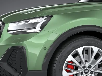 Audi SQ2 2021 3D model