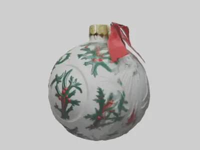 Ornament Ball Model Low-poly 3D model