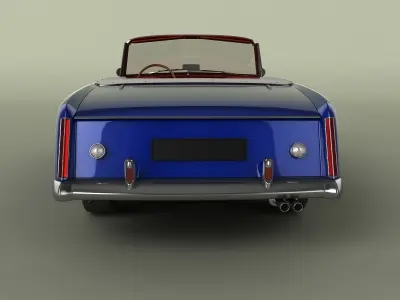 Facel Vega Facellia Convertible 3D model