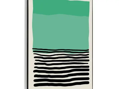 Abstract Painting Set of 3 pieces - No 51 Low-poly 3D model