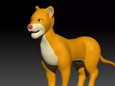 Tiger 3d model 3D model