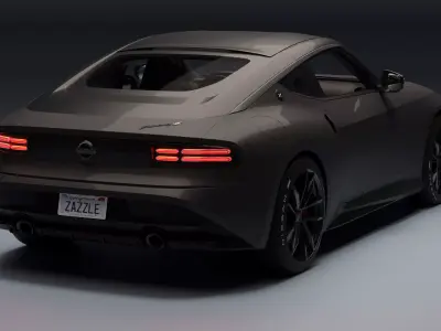 nissan 400z 2021 3D model