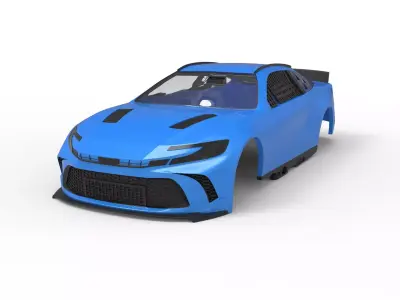 NASCAR Toyota Camry XSE 23XI Rc body shell 3D print model
