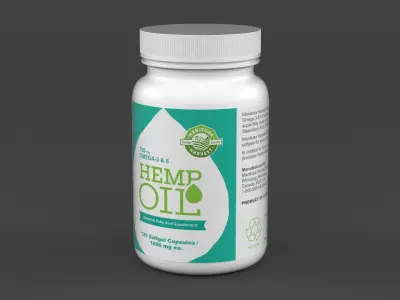 Protein Powder 3D model 115