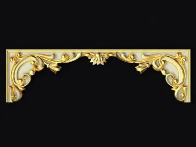 20 high quality center decors for furniture ornaments  3D model