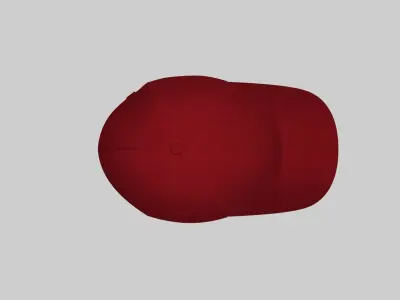 Baseball Cap 3D model shop