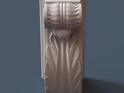 Decorative Corbel 3D model purchase
