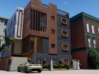 modern building design  Luxury  3D model