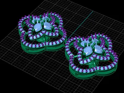 Earring Design 3D print model
