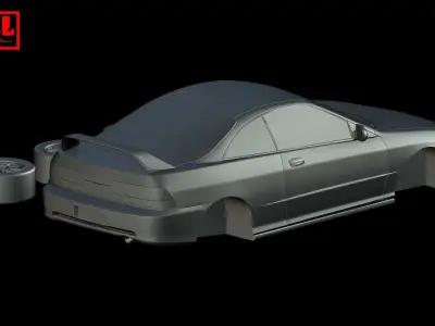 Honda Integra Type R 2nd Gen 1995-2001 3D print model