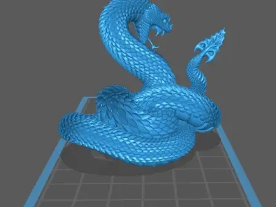 Snake 3D printing 3D model
