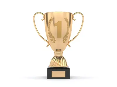 Cups Trophy 3D model 30