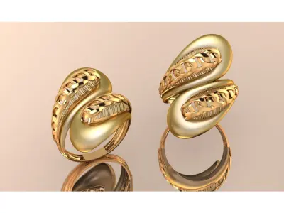 36 Ladies Rings 3D print model