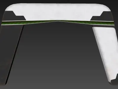 Start Finish CheckPoint Low-poly 3D model