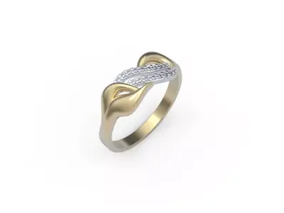 Luxury 3D Print Model  Elegant Ring Design 3D print model purchase