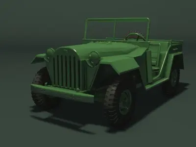old car for 3D print 3D print model