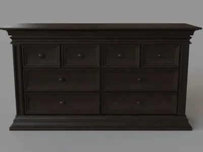 Classic Dresser 3D model
