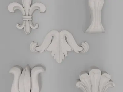 Trim Ornament 64 3D model