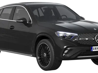 Mercedes-Benz GLC Coupe 2023 3D model
