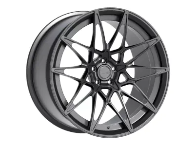 AL13 DM004 car rim Low-poly 3D model