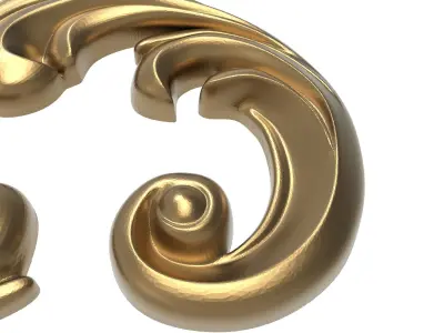  decorative pattern ready for 3D printing 3D model