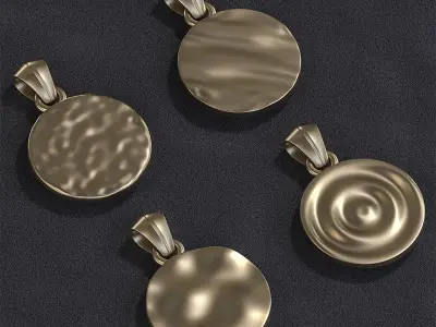 Pendant set 3D print model