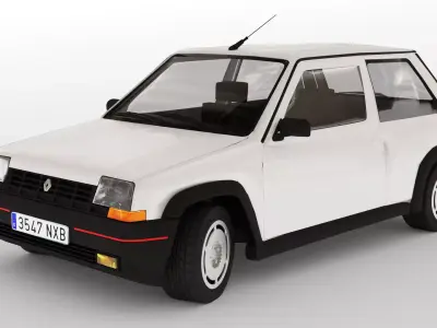 Renault Super 5 3D model