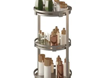 6  Beauty decorative set 4 3D model