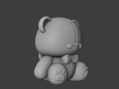 BEAR 128 3D print model
